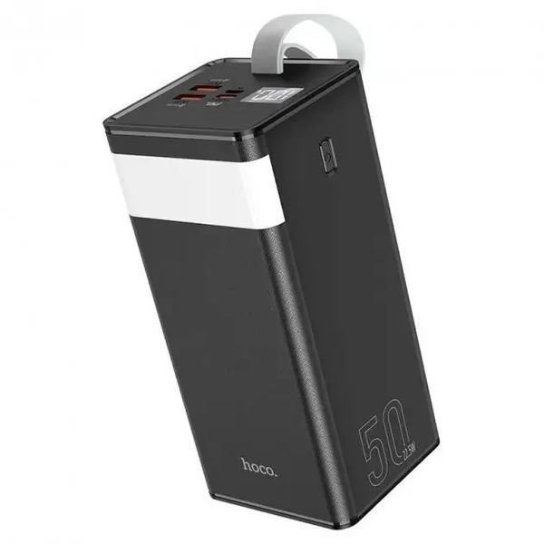 Павербанк 50000 mAh 22.5W для телефона та планшета з ліхтариком, Power Bank із швидкою зарядкою NM-6569-J86A фото