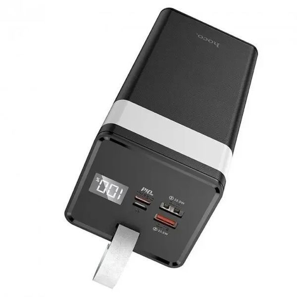 Павербанк 50000 mAh 22.5W для телефона та планшета з ліхтариком, Power Bank із швидкою зарядкою NM-6569-J86A фото