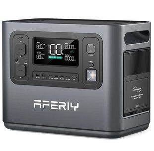 Портативна зарядна станція Aferiy, 1200 Вт, 960 Вт*год (електростанція для дому, UPS, ДЖБ) AP110 фото